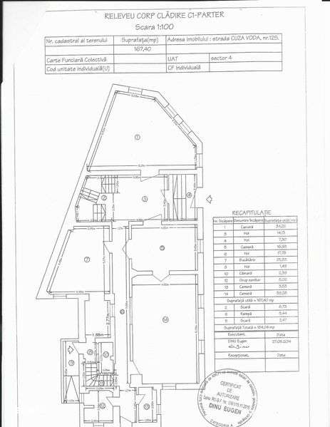 Casa 430m^2 si curte in Centrul Bucurestiului - Imagine principală: 5/8