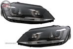 Faruri 3D LED VW Jetta Mk6 VI (2011-2017) GTI U Bi-Xenon Design- livrare gratuita - 5