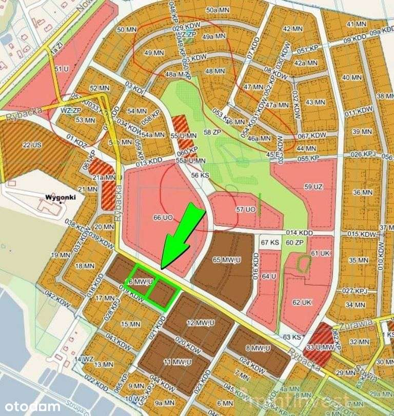 Działka pod zabudowę wielolokalową - blok - Pełny obrazek: 4/10