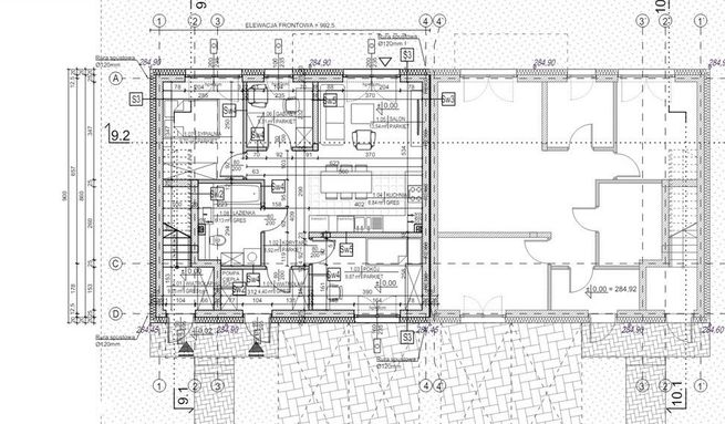 Mieszkanie 4 pok 62,71 m2 + ogród + parking