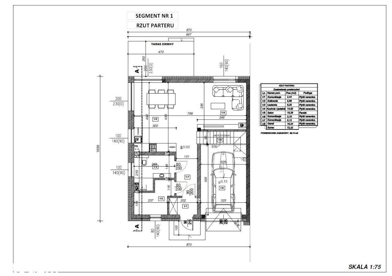 Nowoczesny dom w zabudowie bliźniaczej-9