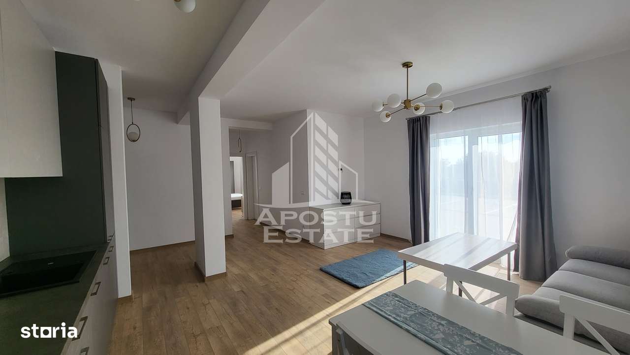 Apartament nou,mobilat si utilat,2 camere+curte 20mp,Torontalului - Imagine principală: 4/11