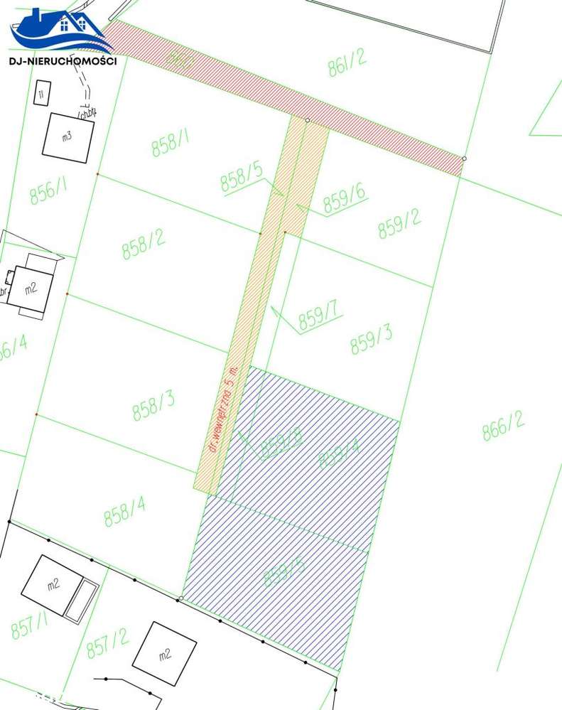 Działka budowlana na sprzedaż - Pieniny 18 arów. - Pełny obrazek: 5/9