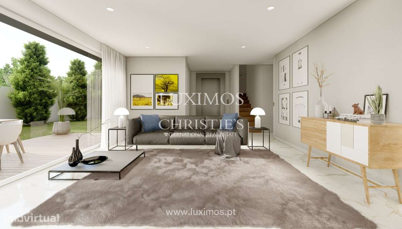 Moradia de luxo nova com jardim, para venda, em Leça da Palmeira - Grande imagem: 4/23