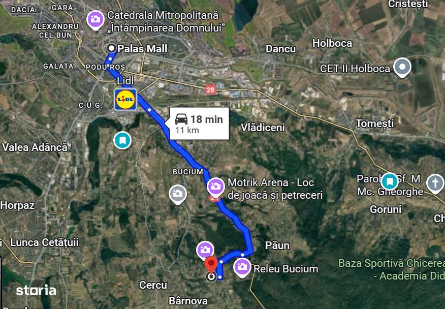 Teren intravilan ideal constructie casa - Pietraria - Barnova – IASI-7