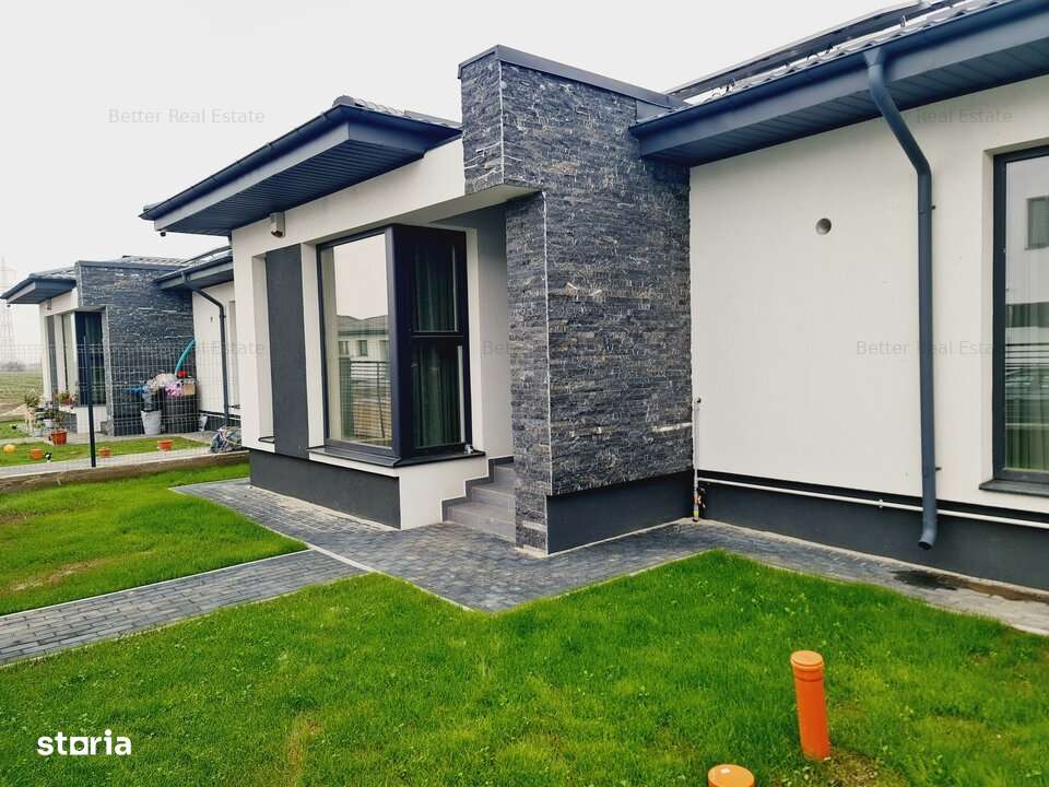 Casă Modernă - Parter + Pod - Teren 375mp - Comuna Berceni-4