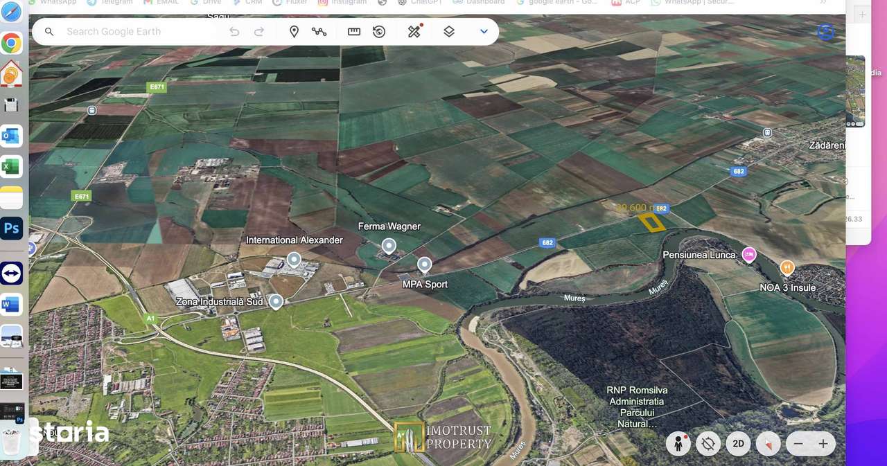 Teren industrial 29.600 mp – acces direct la Autostrada A1, Arad - Imagine principală: 3/4