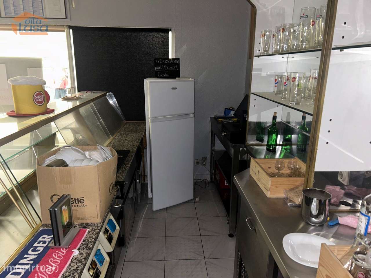 Loja montada para Hotelaria snack-bar centro de Gondomar - Grande imagem: 5/8