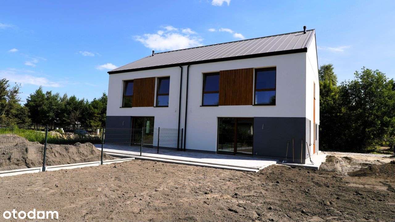 Bliźniak ok.132m2 Nowy. B.ładna Zielona Okolica - Pełny obrazek: 4/8