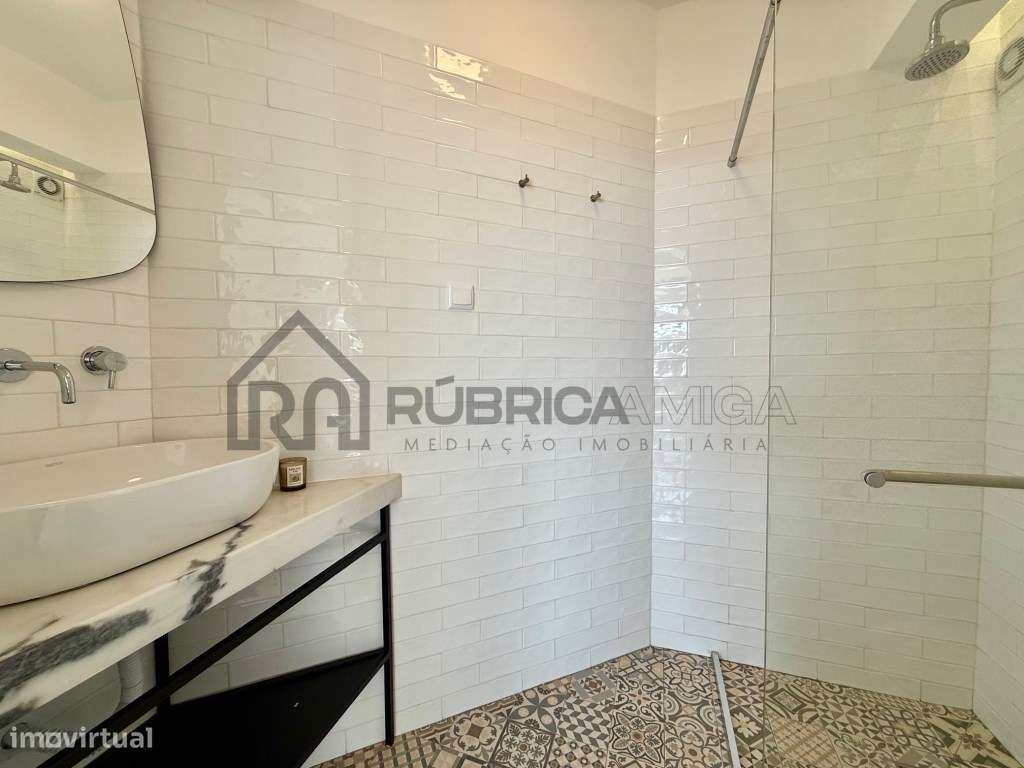 Apartamento T1 renovado com vista mar a 100 metros da praia - Quart...-20