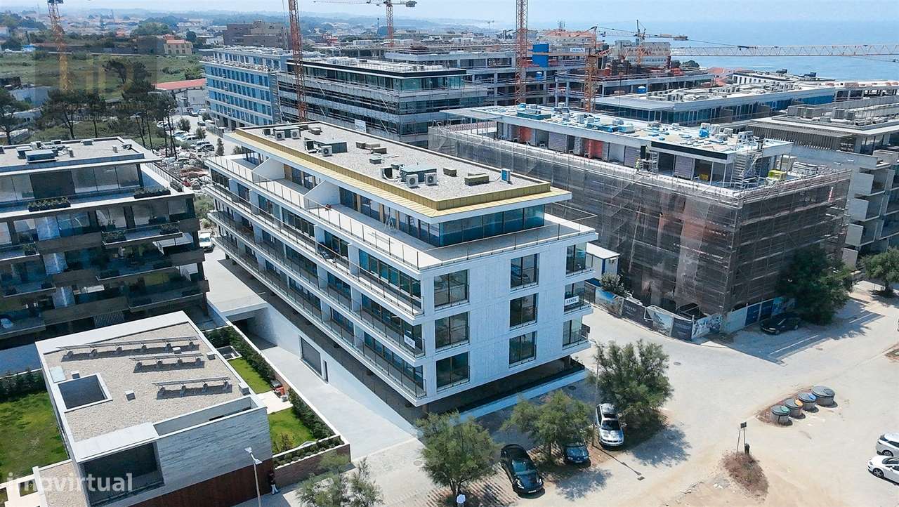 Apartamento T2 de luxo com vista mar e rio em Canidelo-42