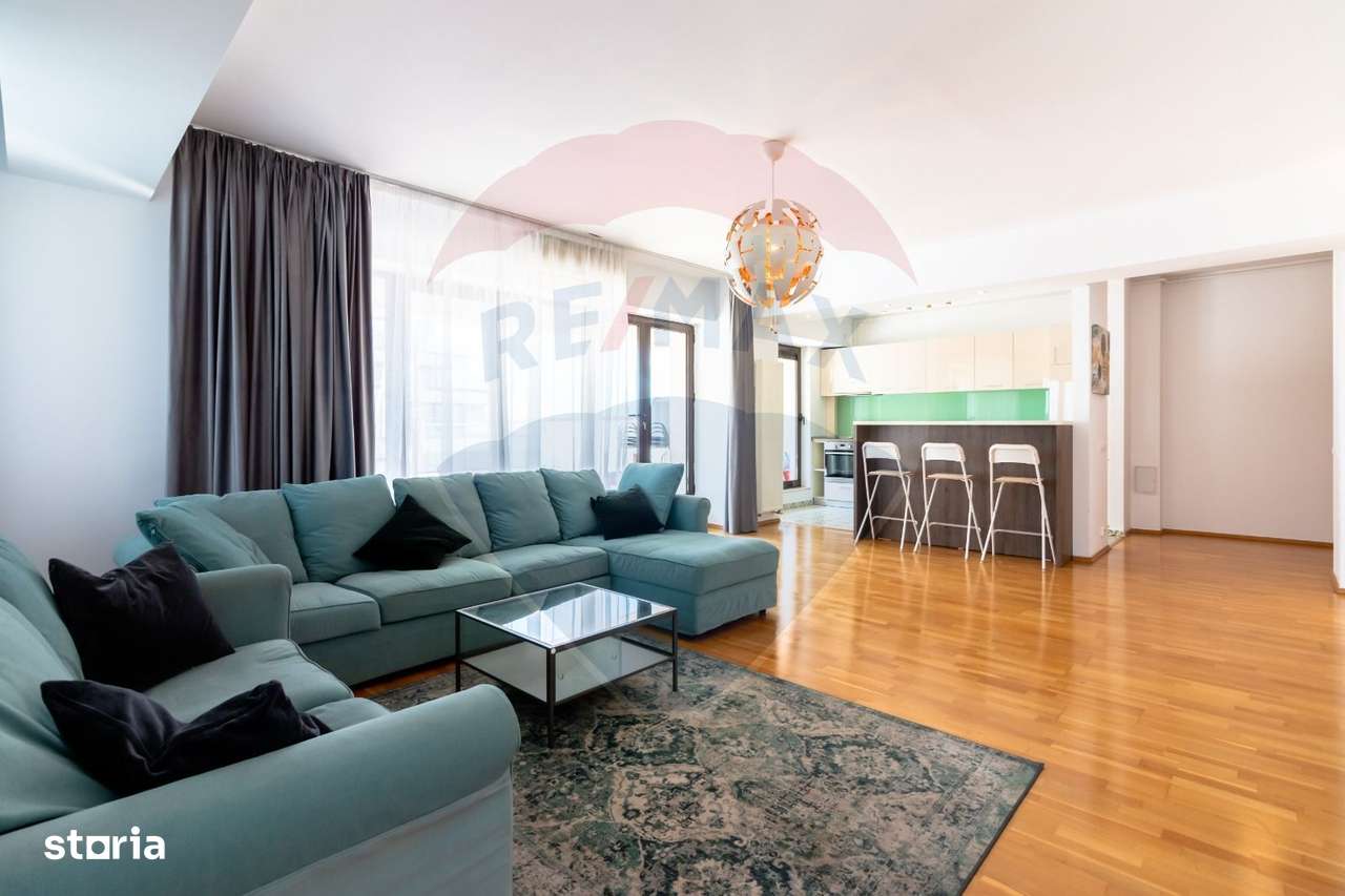 Apartament 3 camere de închiriat în Pipera, loc parcare, terasa 95mp - Imagine principală: 1/17