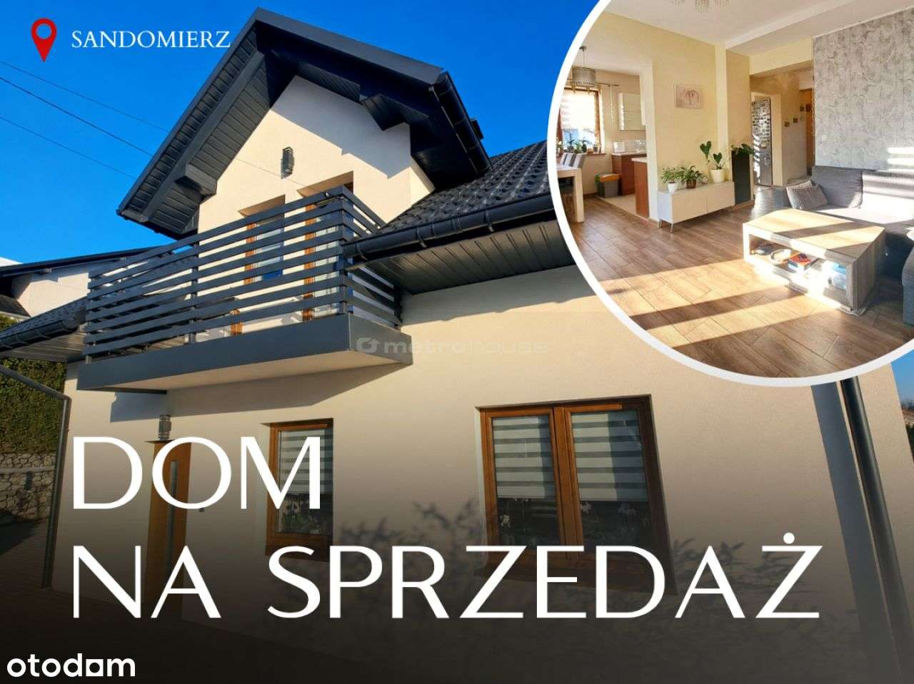 Gotowy do wejścia i umeblowany dom w Sandomierzu