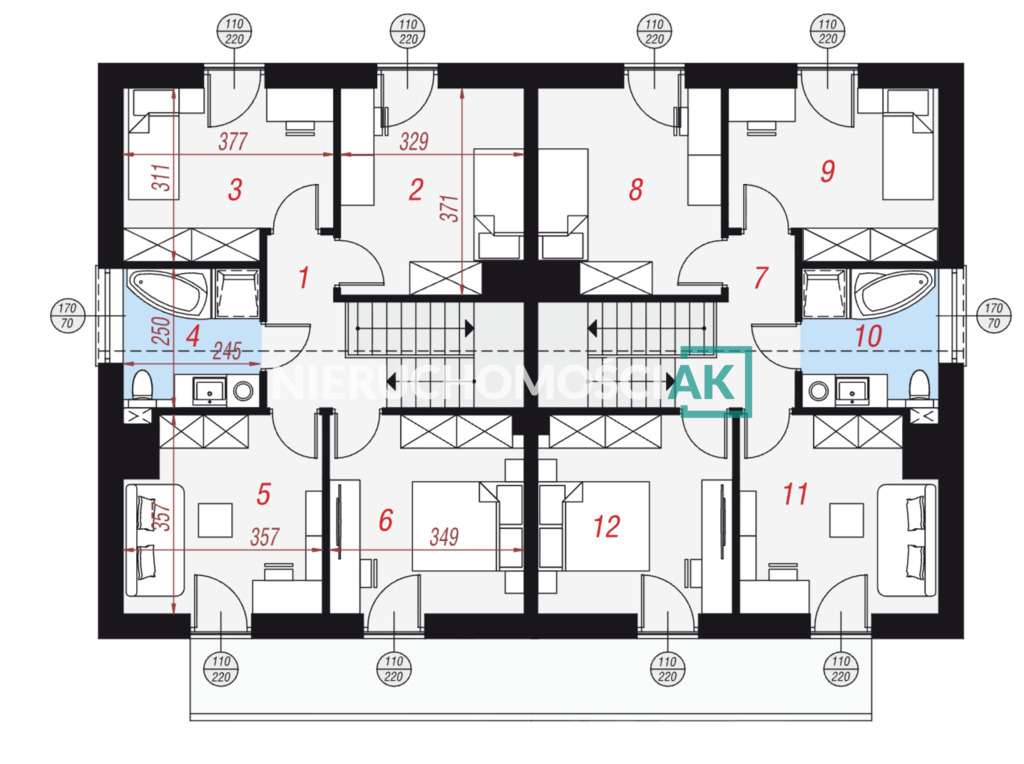 Domy pod lasem | Rumin | Posoka-14