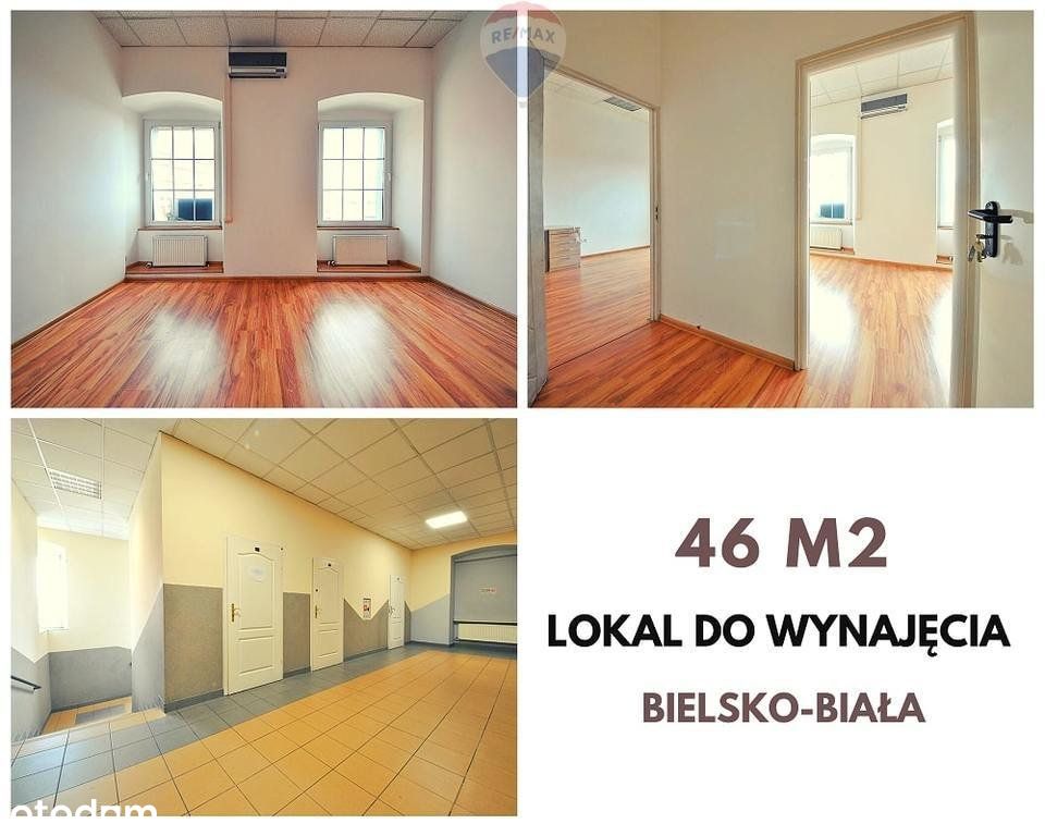 Lokal na wynajem - 46 m2 - centrum miasta