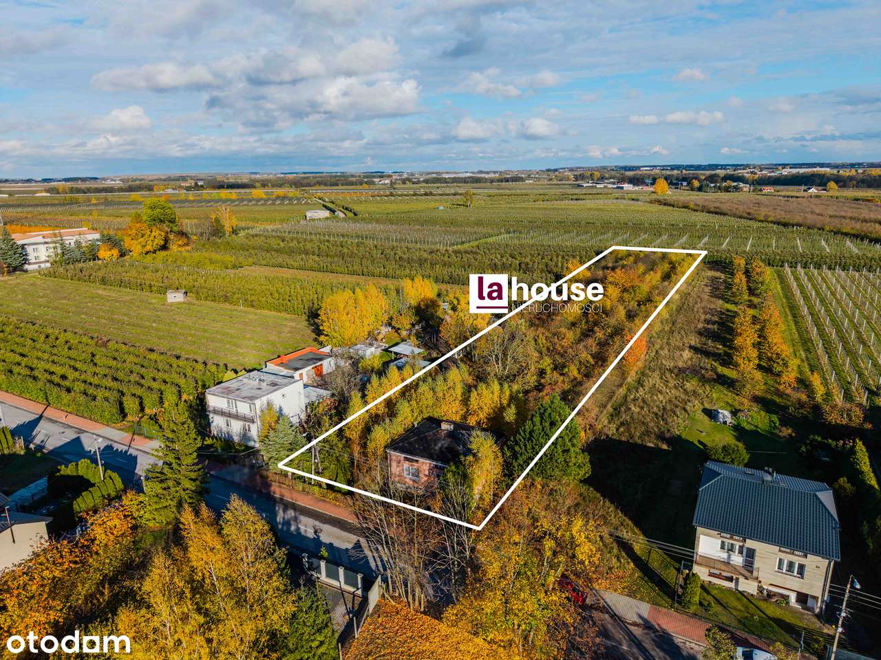 Duża działka 5101 m² z domem, wszystkie media, Błędów, ul. Dolna - Pełny obrazek: 5/5