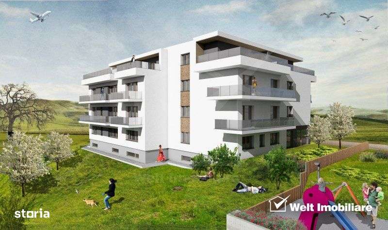 Apartament 3 camere, 78,63 mp plus terasa 43 mp, zona Borhanci - Imagine principală: 5/12
