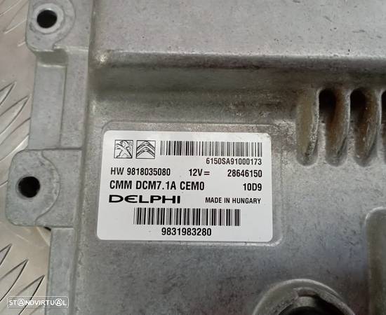 Centralina Motor Citroen Jumpy / Peugeot Expert 2.0 BlueHdi 2020 Ref. 9818035080 - 2