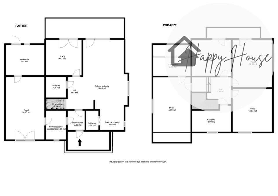Dom wolnostojący blisko Olsztyna, jezioro, 6 pokoi-15