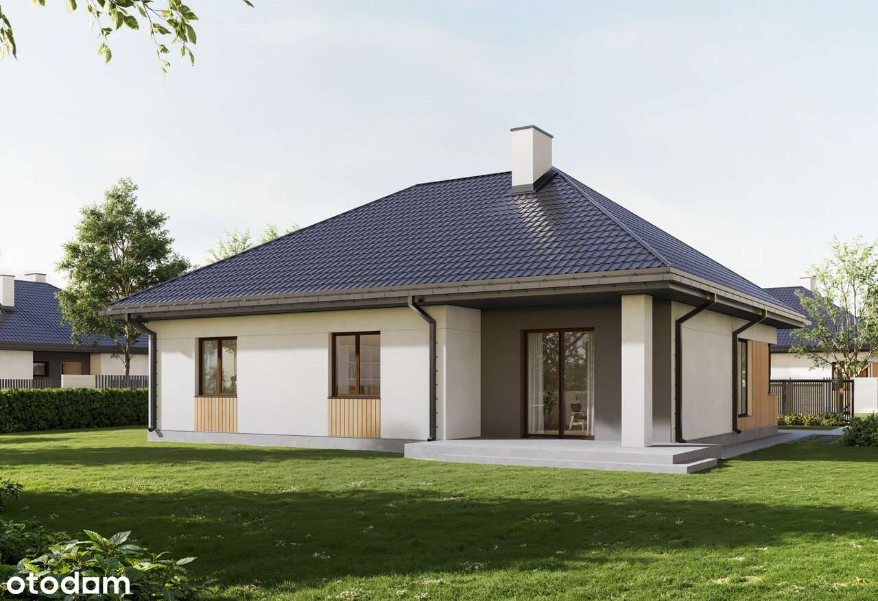 Sprzedam dom w stanie deweloperskim - Nowa Wrona - Pełny obrazek: 4/8