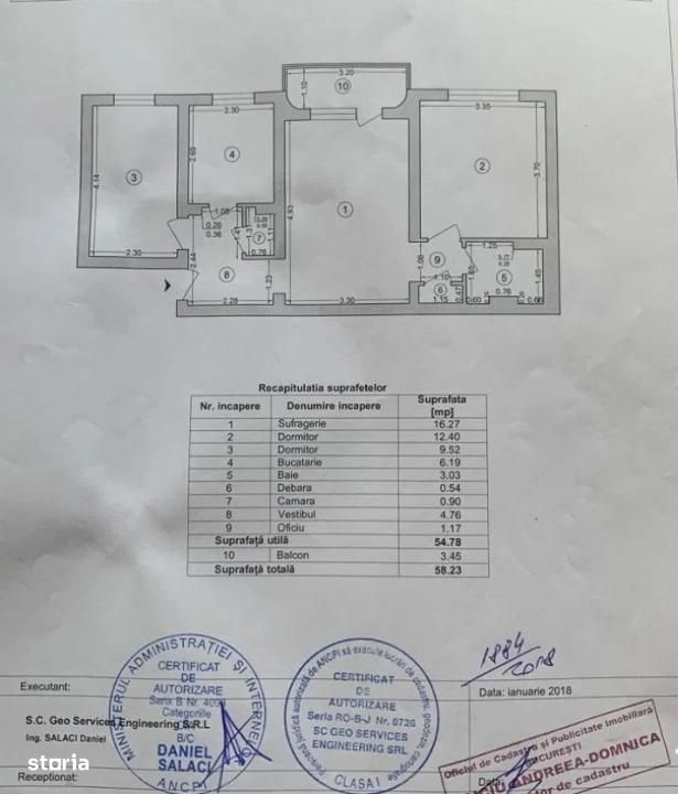 Apartament 3 camere Drumul Taberei - Hanul Drumetului