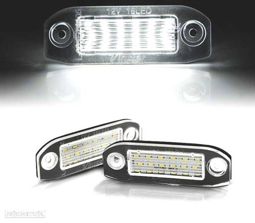 LUZ DE MATRICULA LED PARA VOLVO C30 S40 S60 S80 V70 Y XC - 1