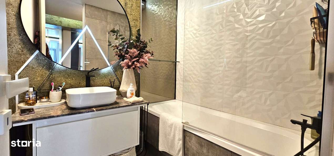 Apt LUX 2 camere, mobilat, utilat, loc de parcare INCLUS-13