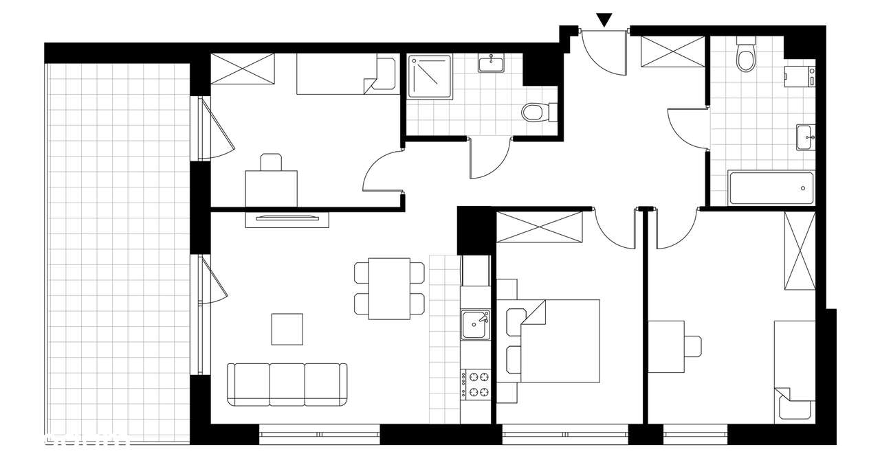 Bulvar Apartments | mieszkanie 4-pok. | C.7.02 - Pełny obrazek: 4/9