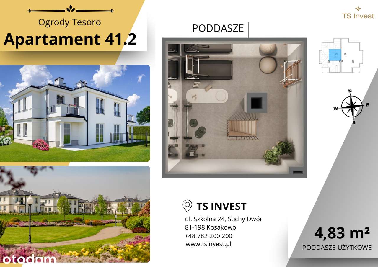 Apartament z 2 tarasami w klasycznej kamieniczce-14