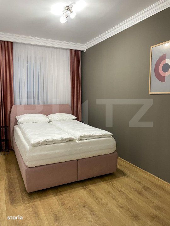 Apartament de 2 dormitoare, 2 bai, 60 mp utili, Prima Universitatii