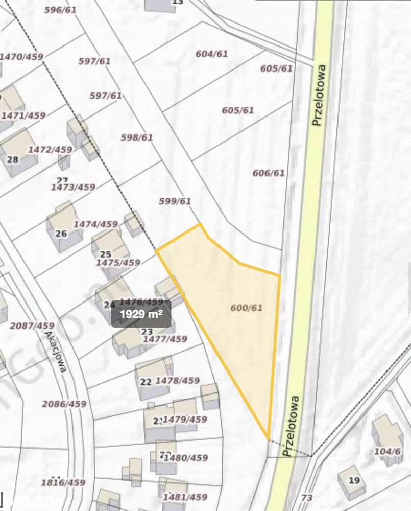 działka budowlana - 1 linia zabudowy-3