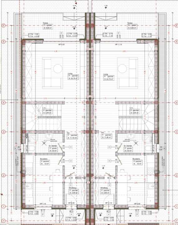 Casa tip duplex, 171 mp utili, zona Tauti - Imagine principală: 4/5