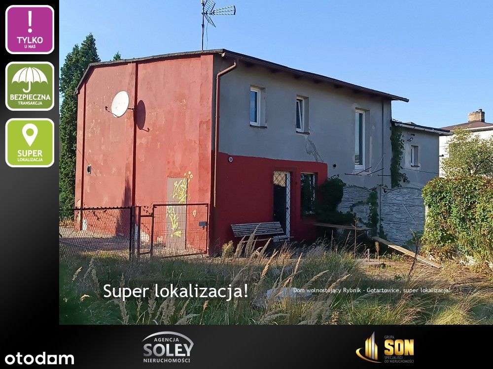 Wolnostojący-Rybnik Gotartowice-super lokalizacja-0