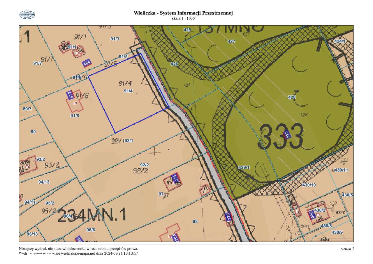 Działka pod dom lub inwestycję | 2319 m² | Lednica Górna | 250 zł/m²-2
