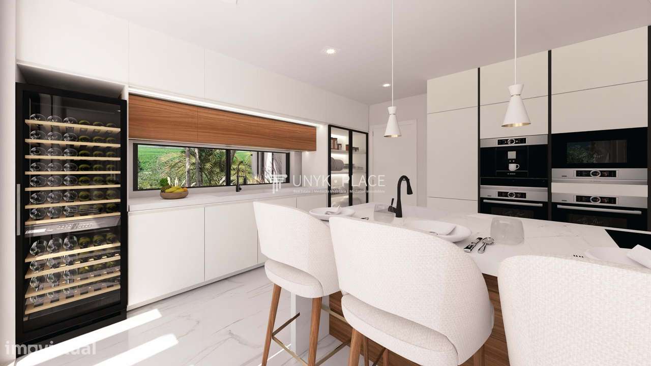Moradia Contemporânea 3 Quartos com Vista para o Golfe – Alcantarilha,-9