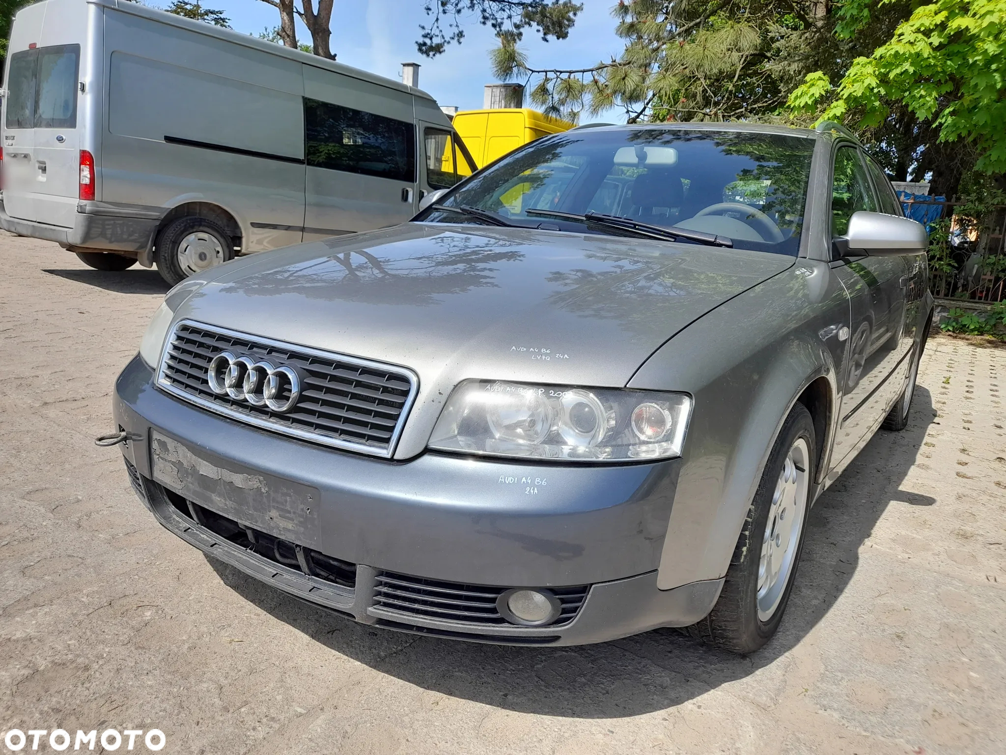 AUDI A4 B6 DRZWI PRAWY TYŁ PRAWE TYLNE LY7Q - 17