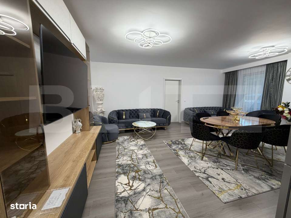 Apartament 3 camere, lux, prima inchiriere, parcare subterana, zona Er - Imagine principală: 5/17