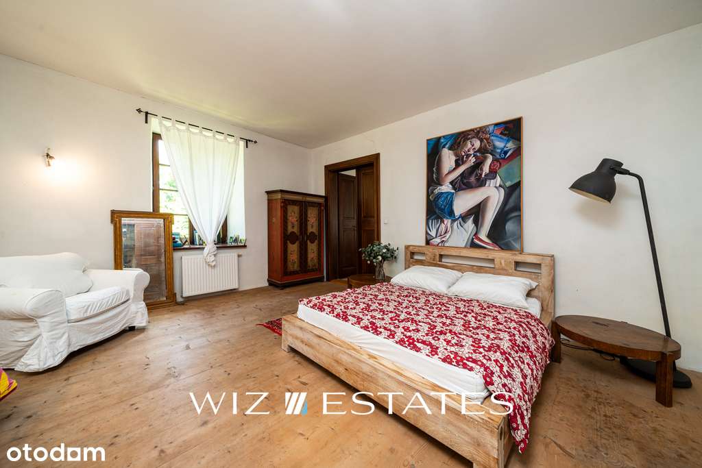 Zabytkowy, klimatyczny dwór 400m2/35ar/Włostowice - Pełny obrazek: 4/20