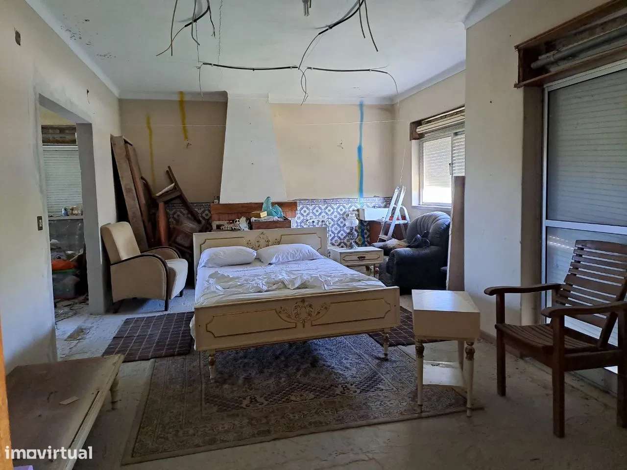 Moradia M5 com Jardim, Quintal com árvores de fruto - Santo Varão-10