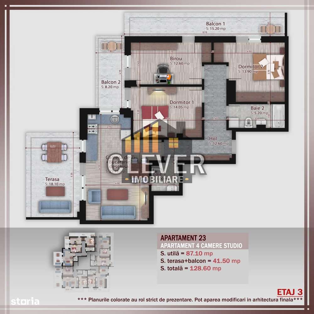 Apartament 4 camere, Theodor Pallady, Nicolae Teclu Metrou, Comision 0%