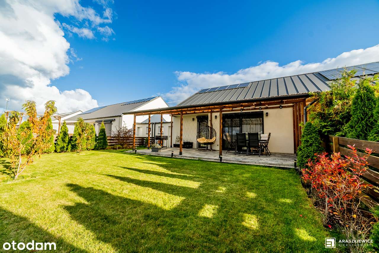 Dom PARTEROWY z ogrodem, tarasem i fotowoltaiką – Osiedle Słoneczne!-18