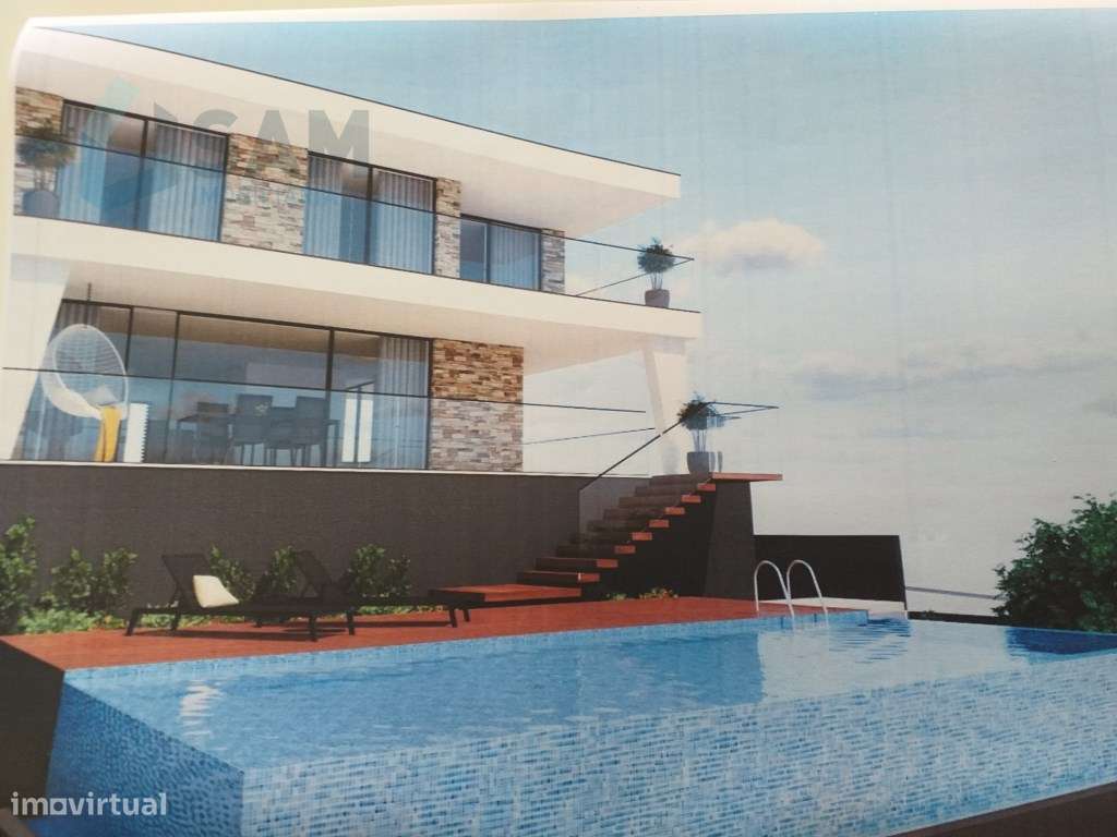 Projeto para construção de moradia com vista sobre a cidade de Coimbra - Grande imagem: 5/14