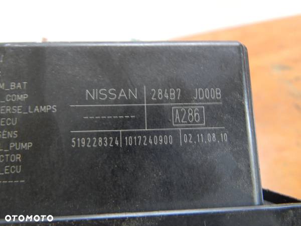 Zestaw startowy komputer stacyja moduł 2.0 benz Nissan QASHQAI J10  06-13 LIFT  Łuków części - 5