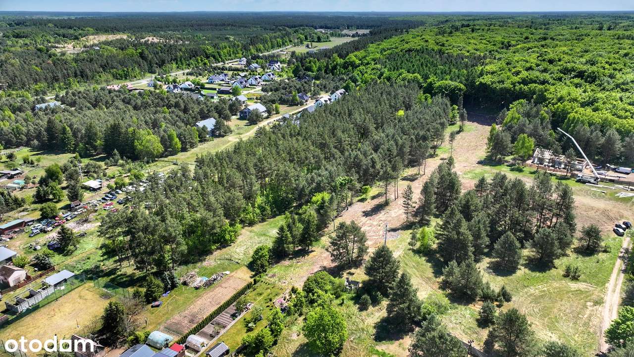 Działki budowalne w Krzynce przy lesie w spokojnej okolicy-2