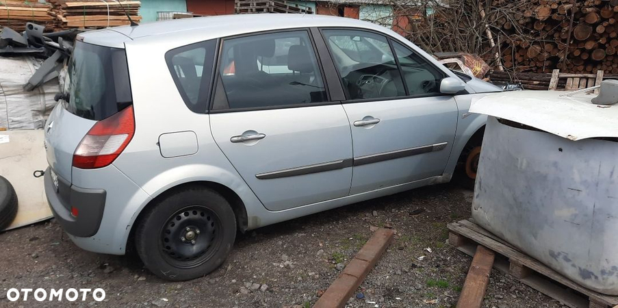 Renault Scenic II 1.9 fotel,zacisk,alternator,pompa,szyba,głowica,zderzak,błotnik,maglownica - 1