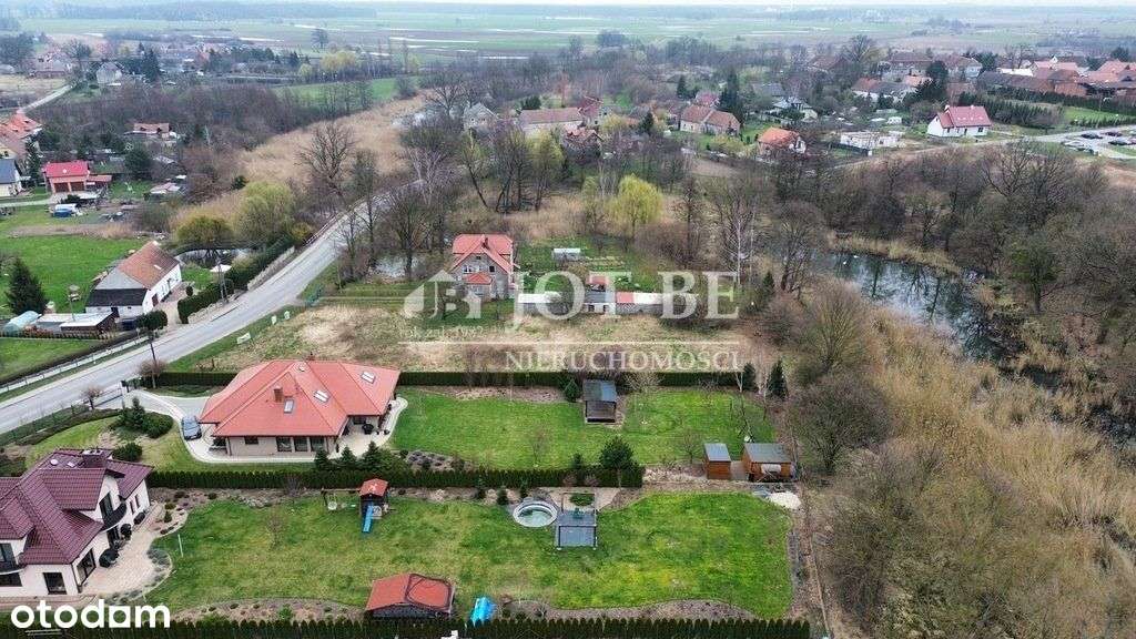 Działka prostokątna Budowlana z mediami I rzeczką - Pełny obrazek: 4/16