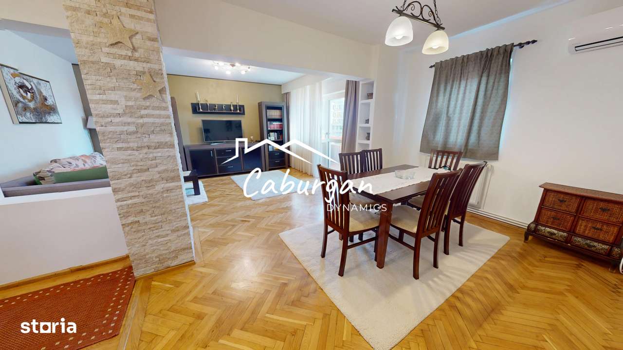 Ap cu 3 camere, 80mp utili+balcon, pivnita,renovat, Cal. Dumbravii-3