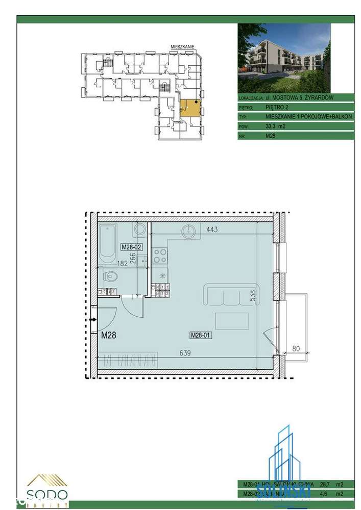 Nowe mieszkania os. Żeromskiego - Pełny obrazek: 4/4