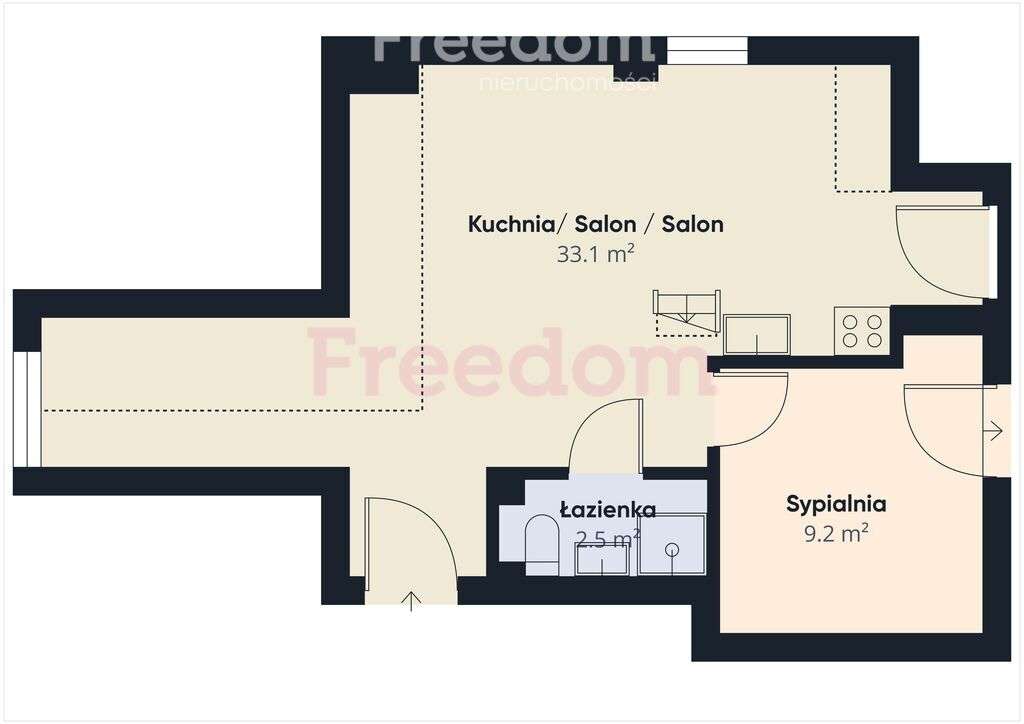 Apartament góralski z dużą antresolą - Kościelisko - Pełny obrazek: 4/8