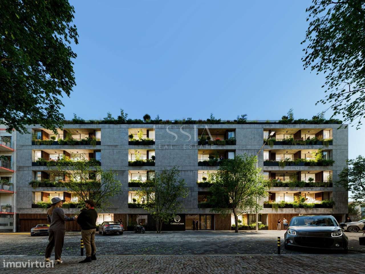 T2 Varanda e Garagem Matosinhos Sul | T2 Praia | Golden Coast Piscina-17